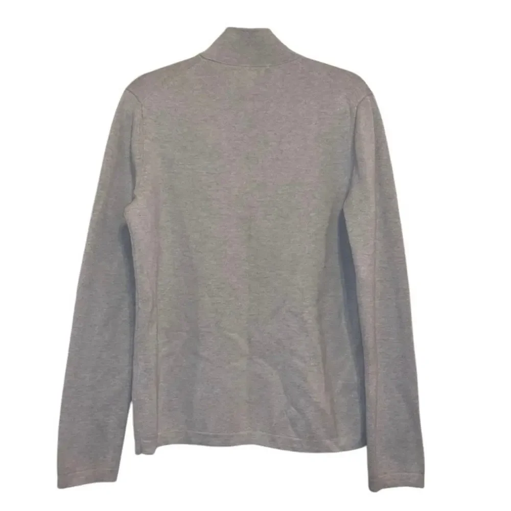 Banana Republic CoolMax Milano Quarter-Zip Pullover‎ Large